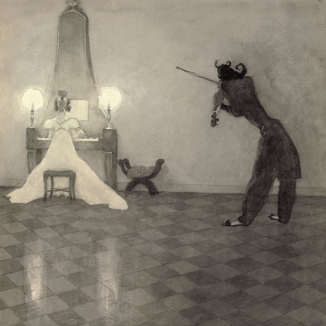 Lyonel Feininger — Умирающий Тойфельсонат