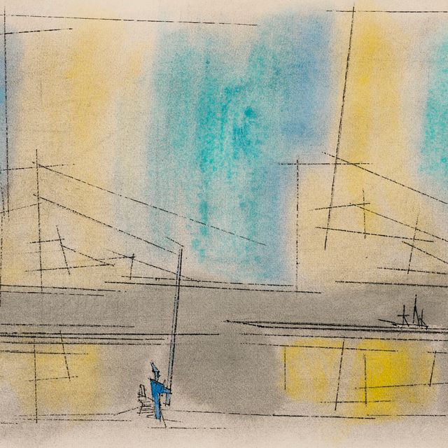 Lyonel Feininger — "Вертикально - горизонтальный"