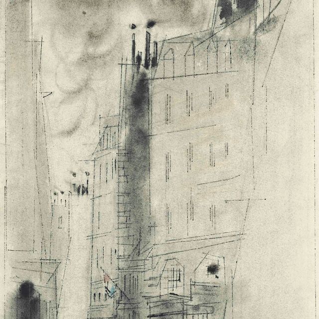 Lyonel Feininger — Парижские фасады IV