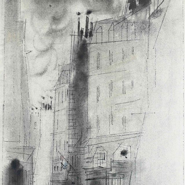 Lyonel Feininger — Парижские фасады IV