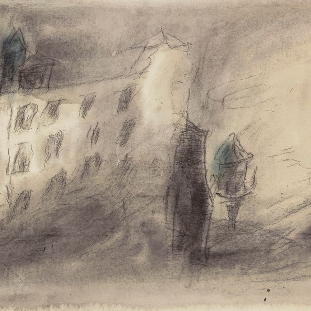 Lyonel Feininger — Крыши с водонапорными башнями