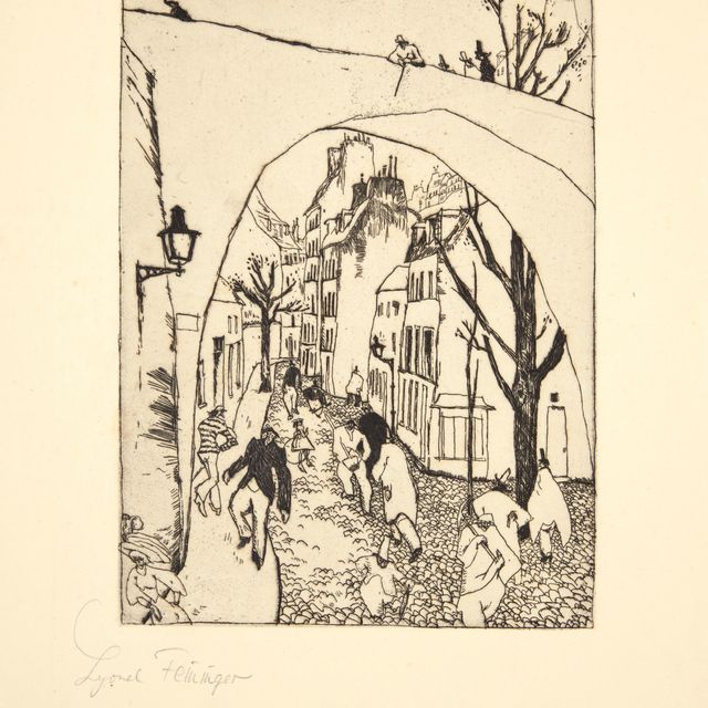 Lyonel Feininger — Зеленый мост (Die Grüne Brücke)