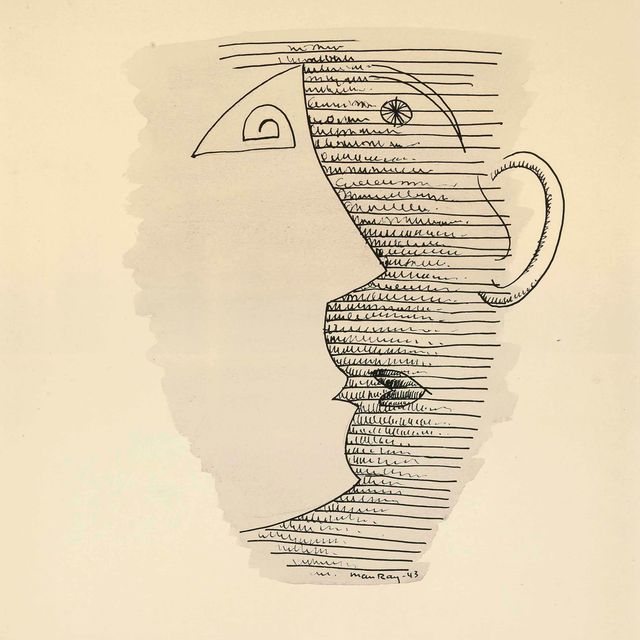 Man Ray — Рисунок на кружке III