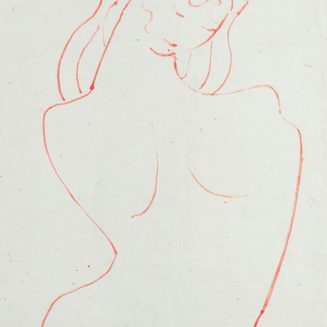 Man Ray — Красный Ню