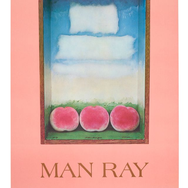 Man Ray — Плакат с выставки Мана Рэя в Галерее Александра Иоласа, Париж, 1973-1974