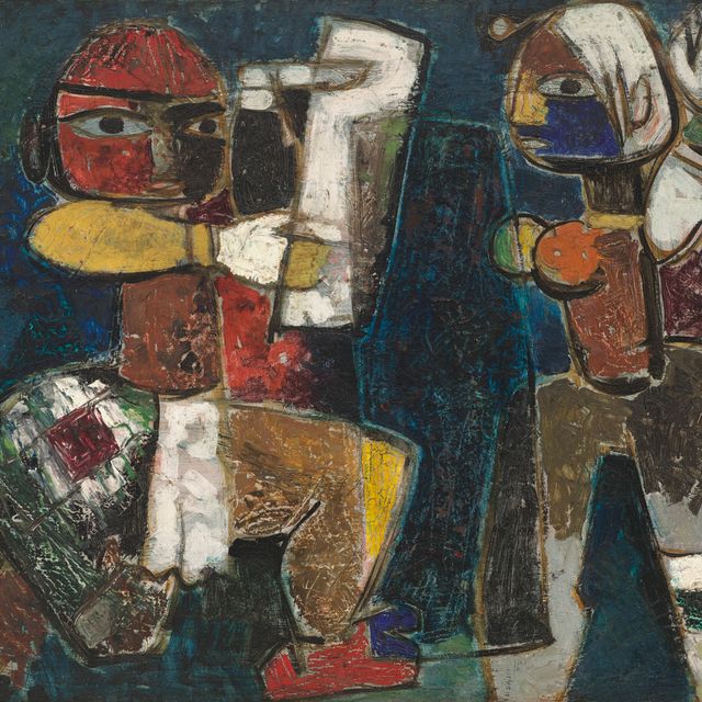 Maqbool Fida Husain — Марионеточные танцоры