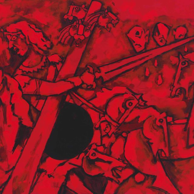 Maqbool Fida Husain — Без названия (Александр Македонский)