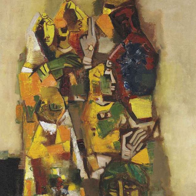 Maqbool Fida Husain — Потерянные принцессы