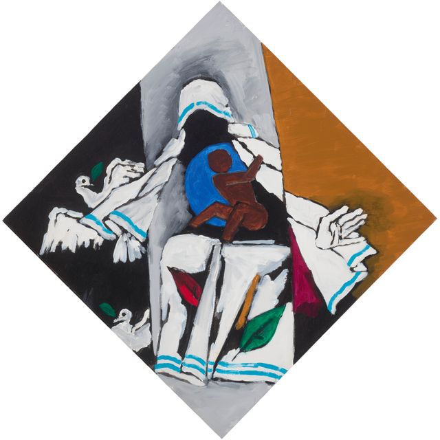 Maqbool Fida Husain — Без названия (Мать Тереза)