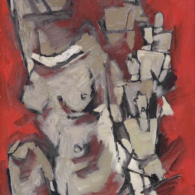 Maqbool Fida Husain — Драупади (Махабхарата)
