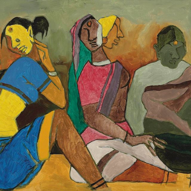 Maqbool Fida Husain — Пандхарпур