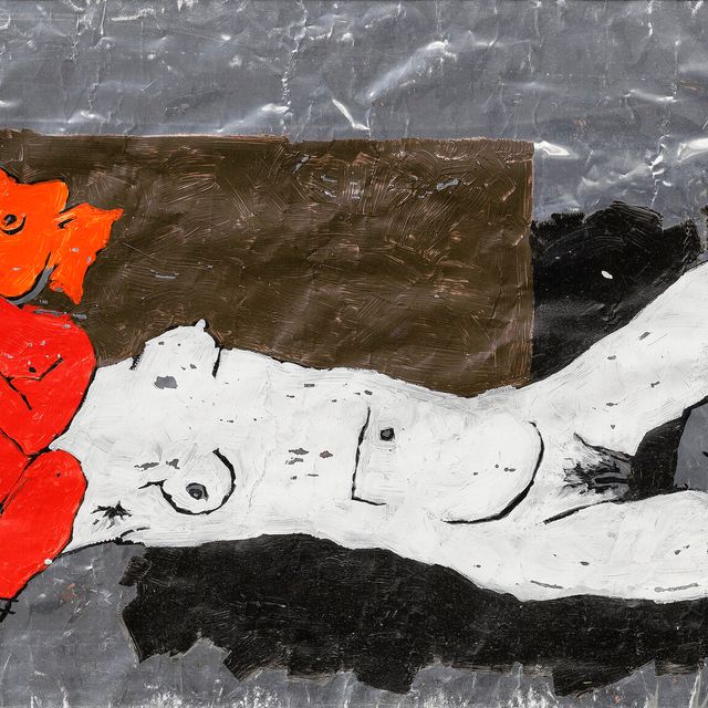 Maqbool Fida Husain — Без названия (Ганеша)