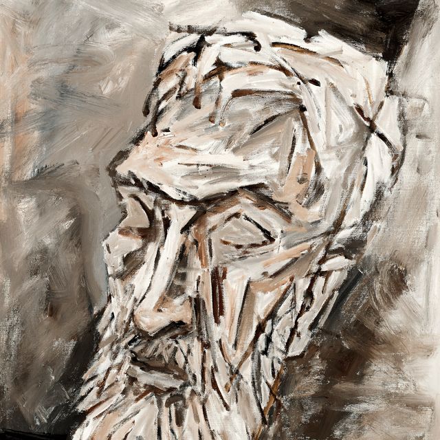 Maqbool Fida Husain — Без названия (автопортрет)