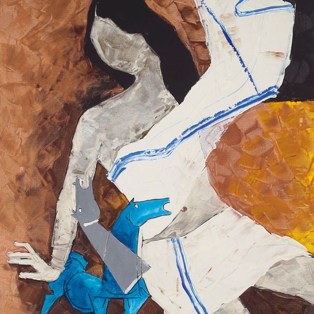 Maqbool Fida Husain — Медха - Два