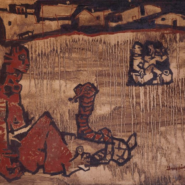 Maqbool Fida Husain — Без названия