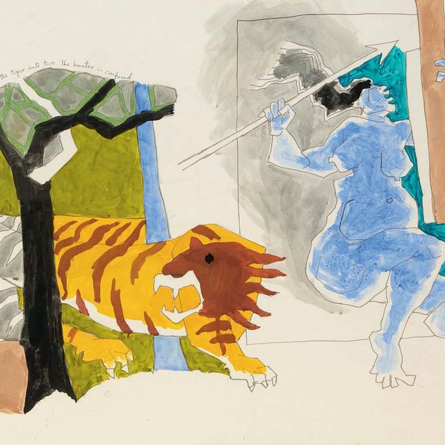 Maqbool Fida Husain — Без названия