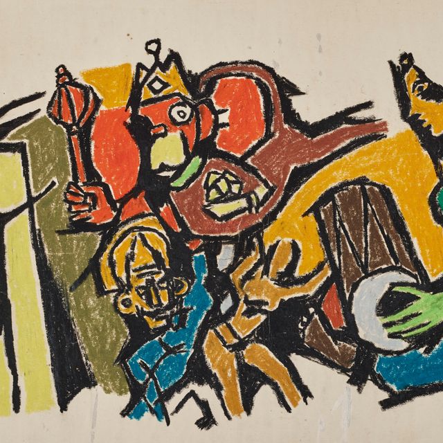 Maqbool Fida Husain — Без названия