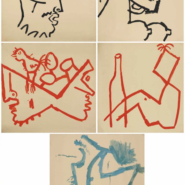 Maqbool Fida Husain — Без названия
