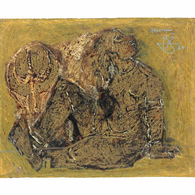 Maqbool Fida Husain — Без названия