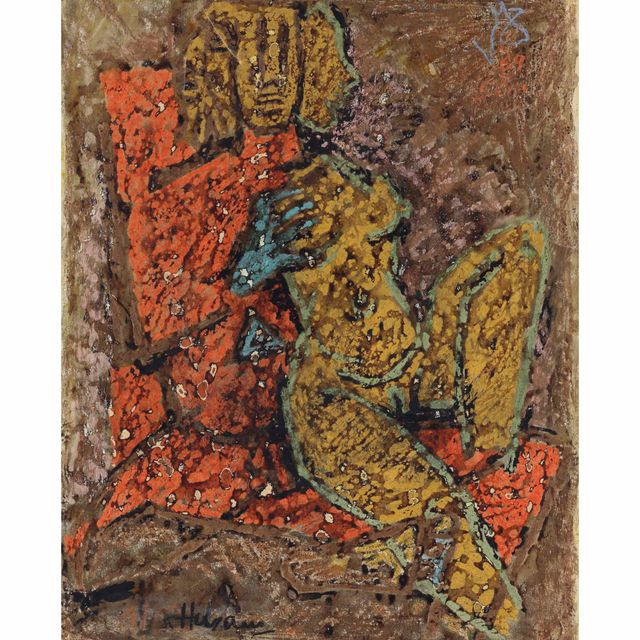 Maqbool Fida Husain — Без названия