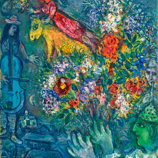 Marc Chagall — Букет с желтизной