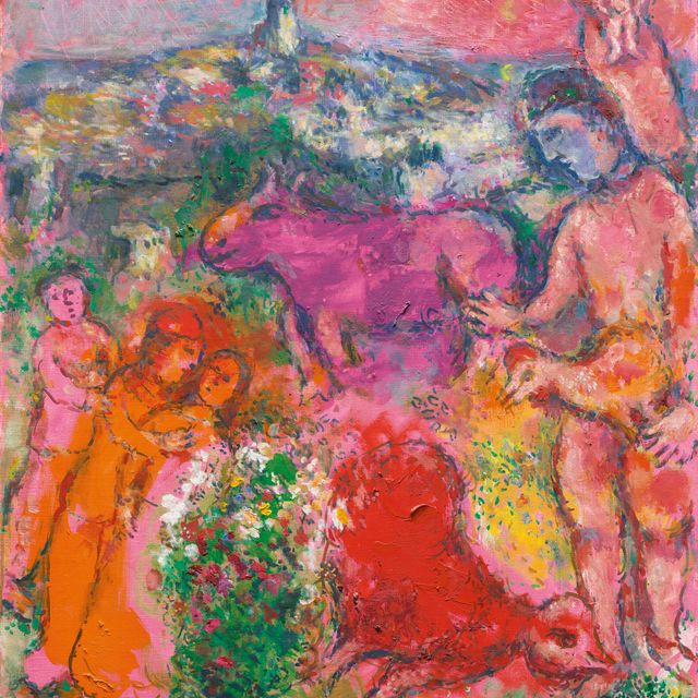 Marc Chagall — Автор "красного кокоса"