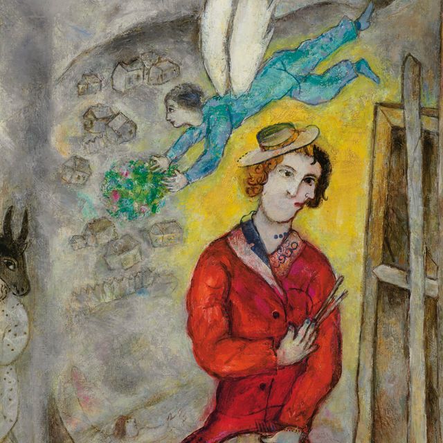 Marc Chagall — Автопортрет
