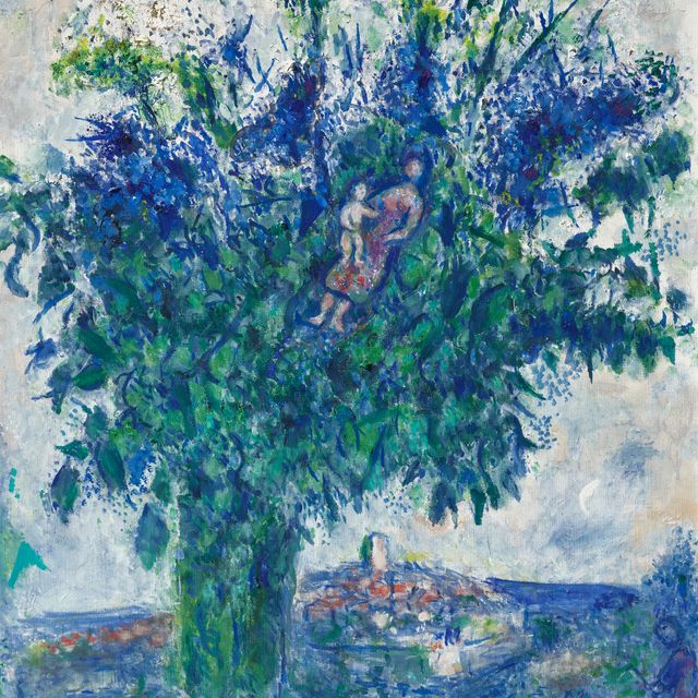 Marc Chagall — Ночь в Сен-Жане
