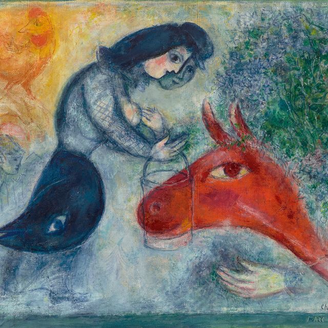 Marc Chagall — Конец путешествия по красному городу