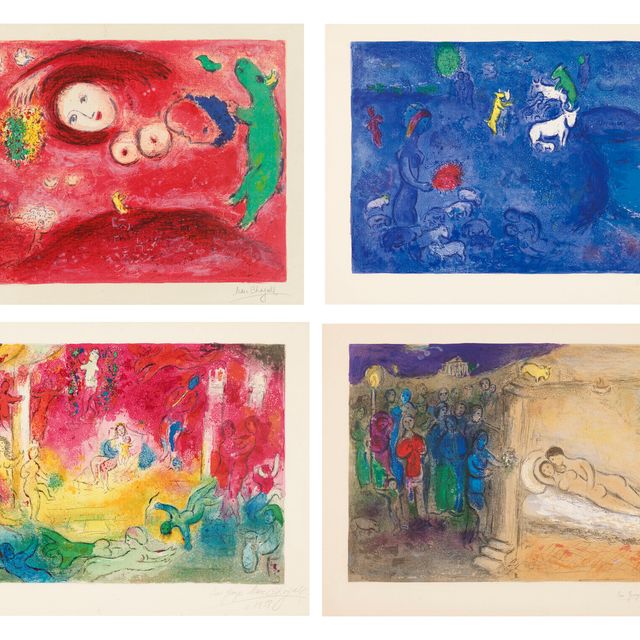 Marc Chagall — Дафнис и Хлоя