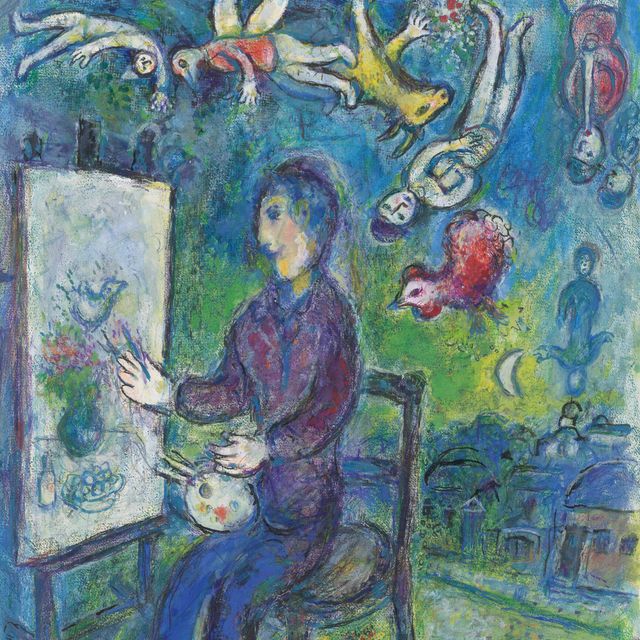 Marc Chagall — Вдохновение для жизни в кавалете