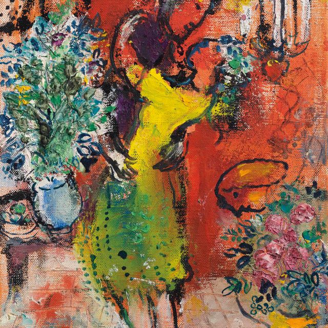 Marc Chagall — Пара люстр au
