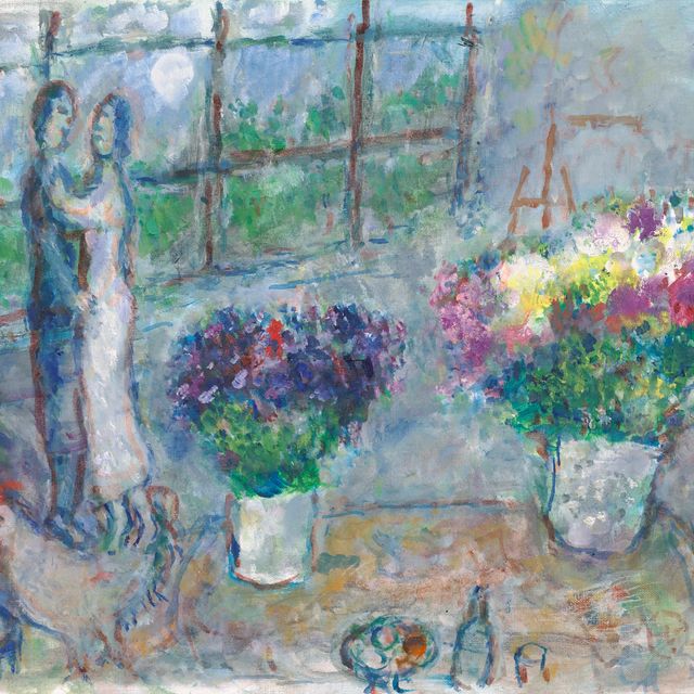 Marc Chagall — Два букета и любовь к мужчине