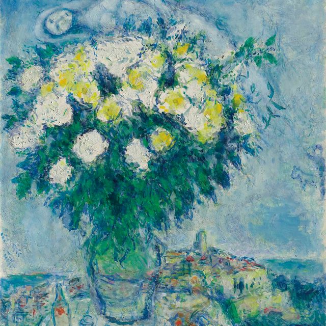 Marc Chagall — Ле-ну-ну, букет