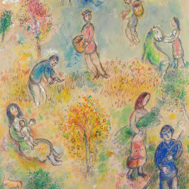 Marc Chagall — Эте, четыре сезона (Les 4 saisons)