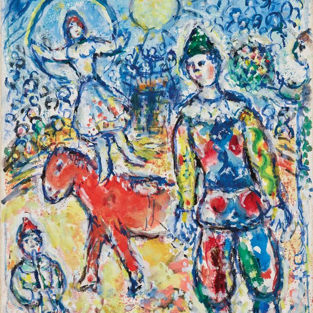 Marc Chagall — Арлекин
