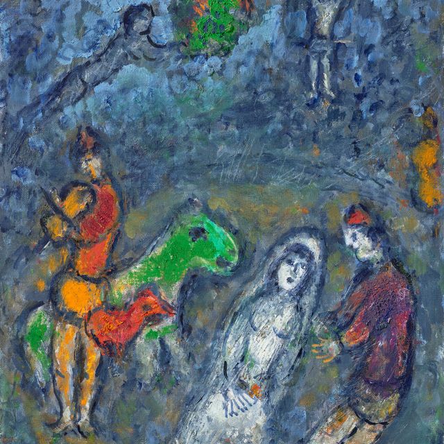 Marc Chagall — Мари в цирке