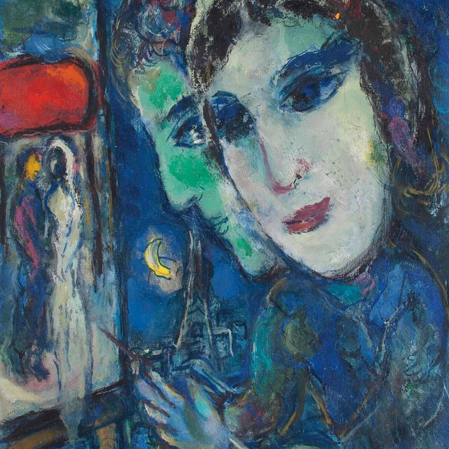 Marc Chagall — Двое наедине