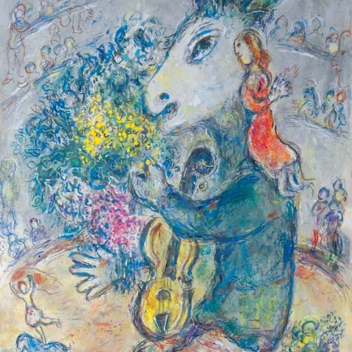 Marc Chagall — Сон клоуна