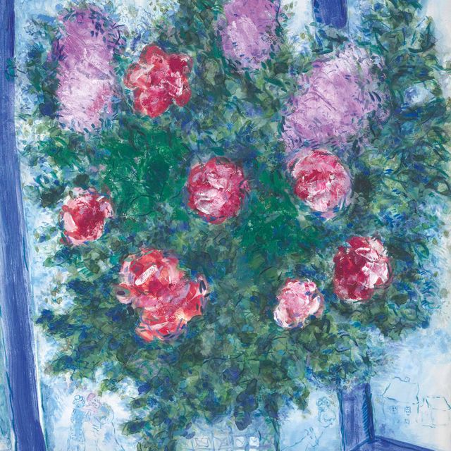 Marc Chagall — Ваза с цветами