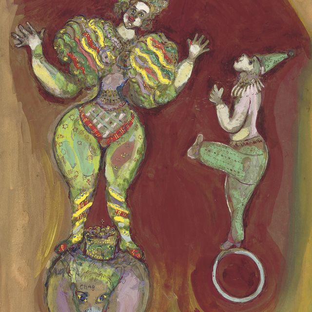 Marc Chagall — Салтимбанке