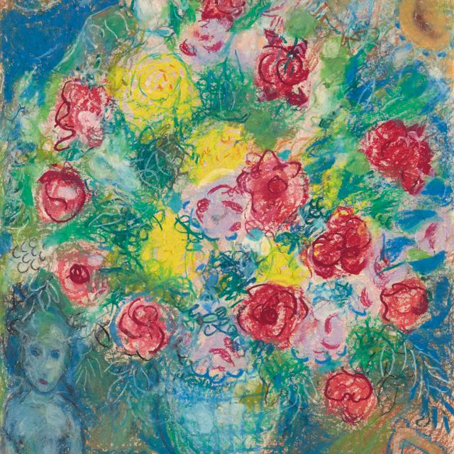 Marc Chagall — Композиция из цветов