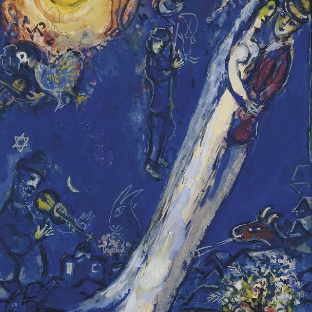 Marc Chagall — Женихи по-женски