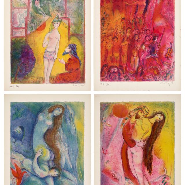 Marc Chagall — Четыре сказки из "Тысячи и одной ночи"