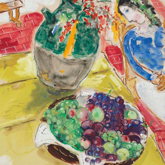 Marc Chagall — Фрукты и цветы, или Смерть природы в горде