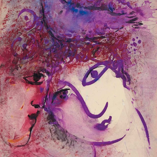 Marc Chagall — Два лица в одном стиле