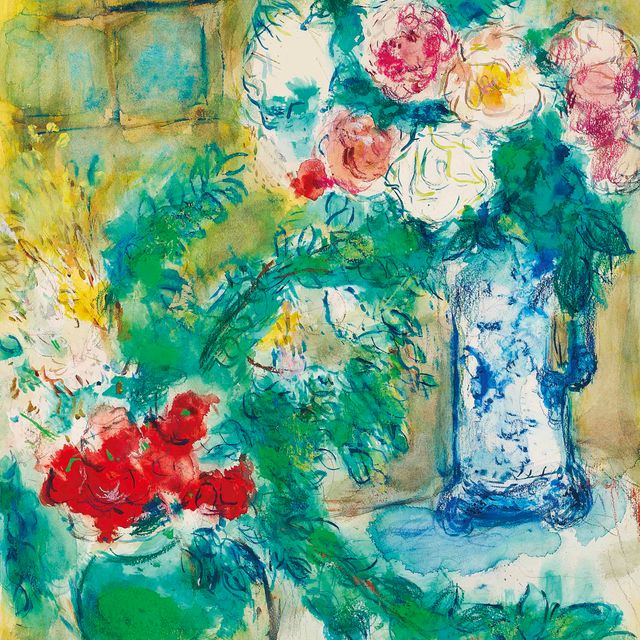 Marc Chagall — Два букета
