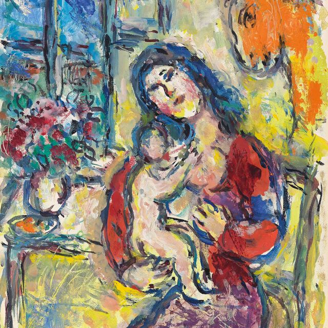 Marc Chagall — Материнство под открытым небом