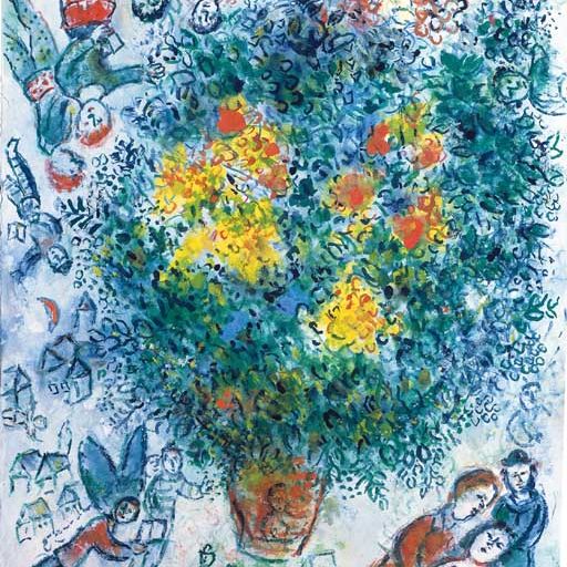 Marc Chagall — Авторский праздник большого букета