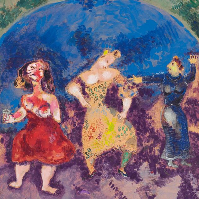 Marc Chagall — Старинный рассказ о завещании с точки зрения Эзопа